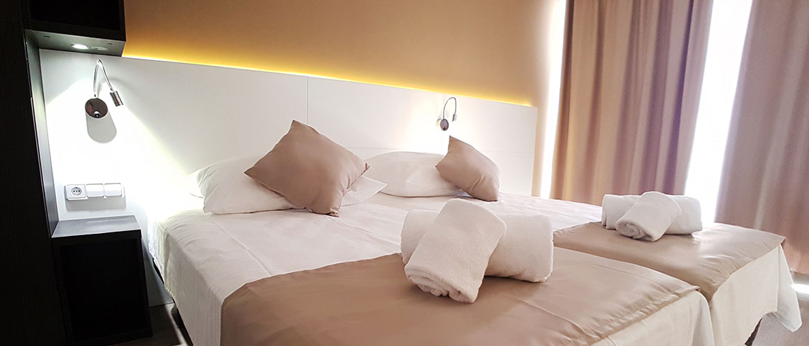 Doppelzimmer der Planet One Hotel